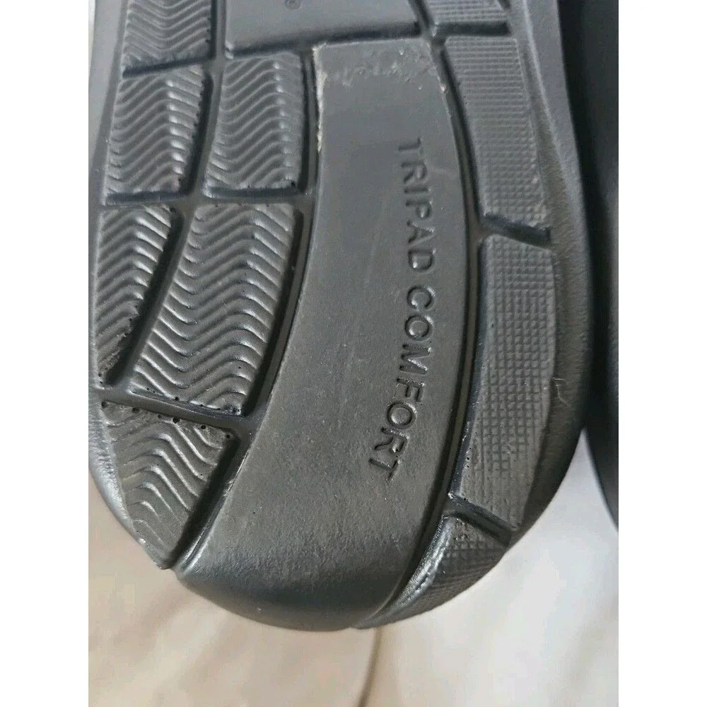 SAS Black Leather Weekender Loafers Shoes Sz 13 M